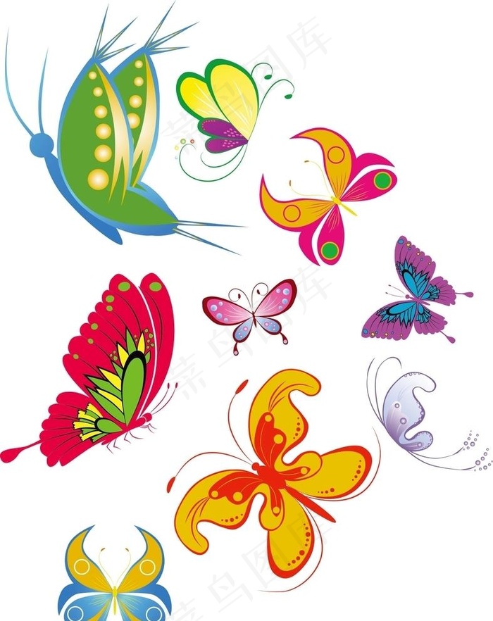 各种蝴蝶图片