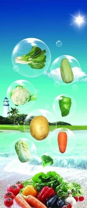 农产品 蔬菜 海报图片