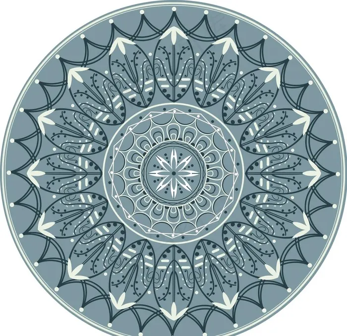 几何地毯图片(7087X7087(DPI:150))psd模版下载