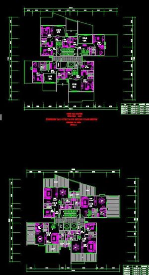 标准层平面图图片