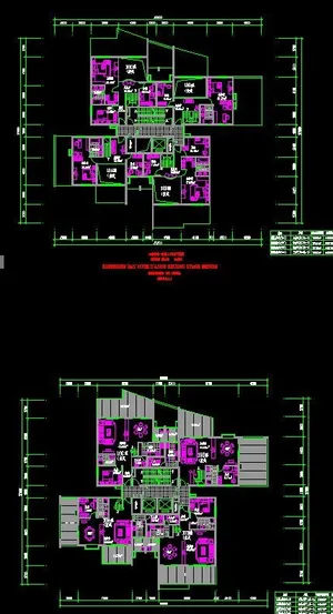 标准层平面图图片