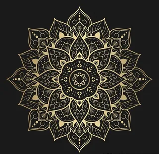 曼陀罗图案图片