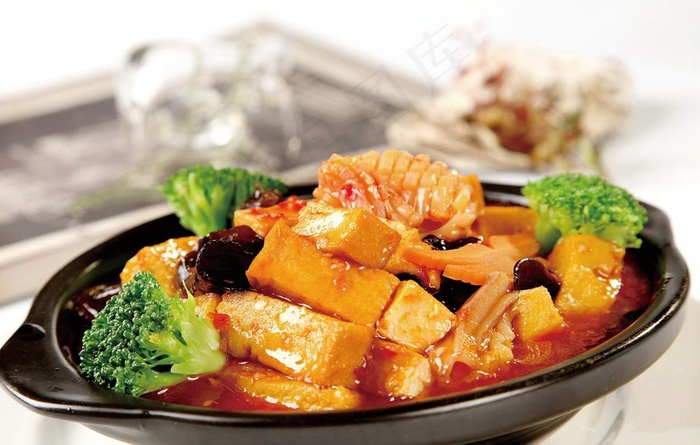 客家豆腐煲图片