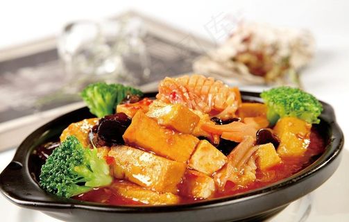 客家豆腐煲图片