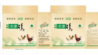 鸡包装图片