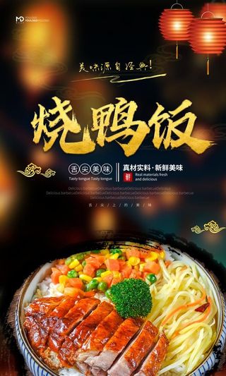 烧鸭饭图片