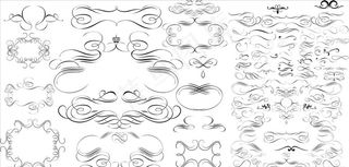 欧式花纹底纹图片