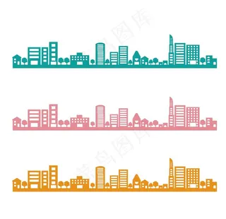 城市剪影图片