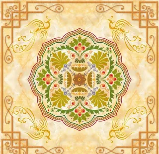 中式花纹石纹吊顶装饰图片