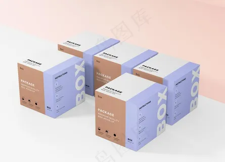 纸盒样机 箱样机 包装盒样机图片