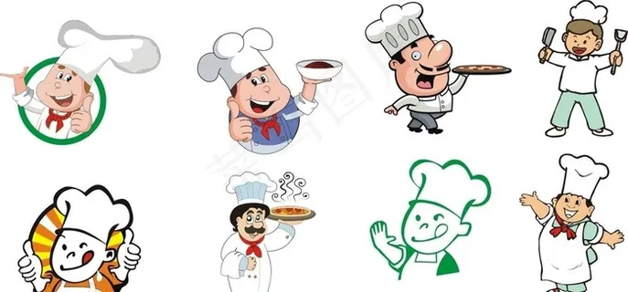 卡通厨师图片 卡通厨师图片