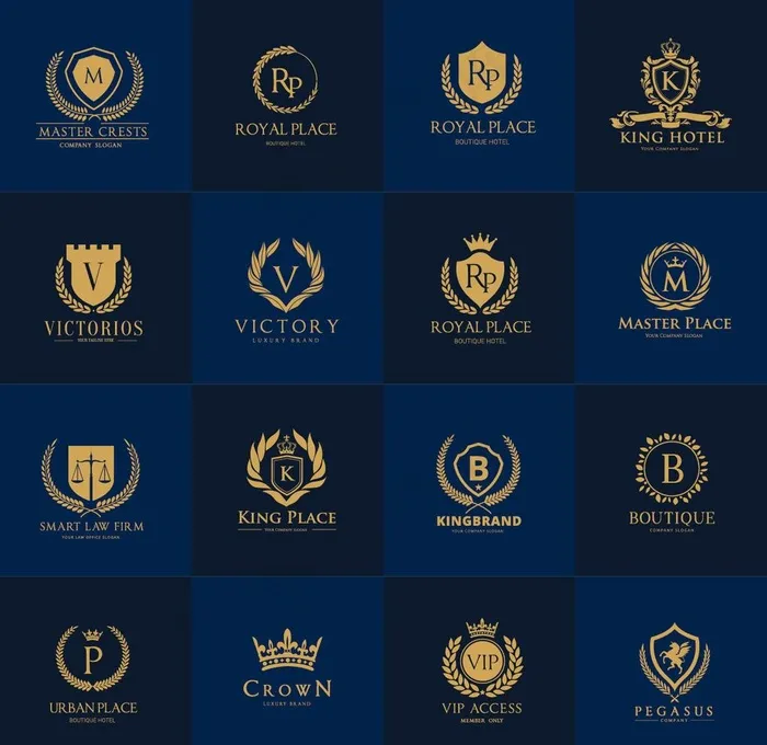 欧式风格logo图片eps,ai矢量模版下载