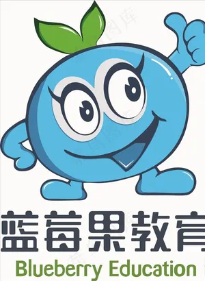 蓝莓果教育图片