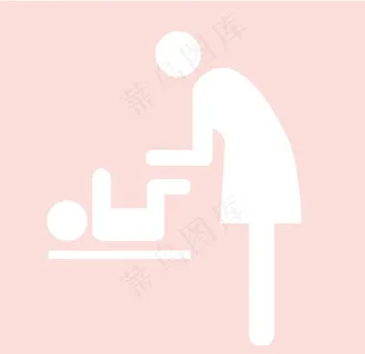 母婴室标识图片