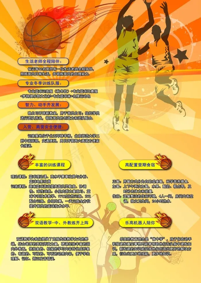 篮球培训图片(2504X3366(DPI:300))psd模版下载