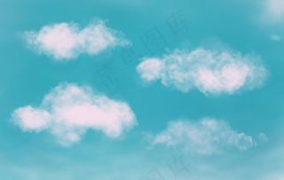 云朵 梦幻  云素材 手绘图片