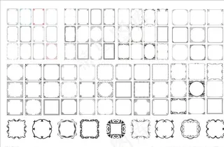 欧式花纹边框图片