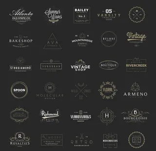 极简高端LOGO图片