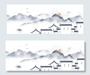 徽派建筑图片