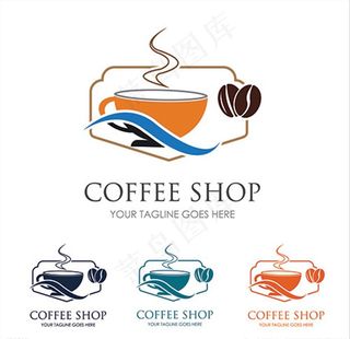 咖啡豆咖啡杯图片