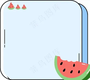 创意立夏节气矢量边框图片