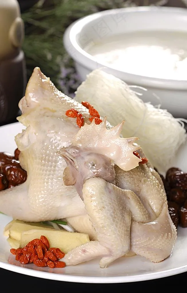 黄孝土鸡汤图片