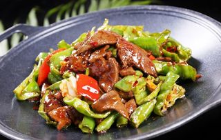 小炒猪肝图片