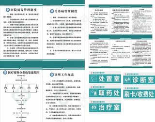 诊所制度牌图片