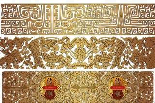 青铜饕餮纹图片