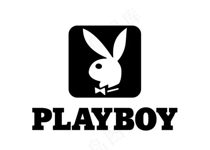 花花公子 Playboy 标志图片ai矢量模版下载