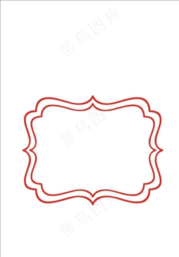 花玫瑰时尚边框花朵图片