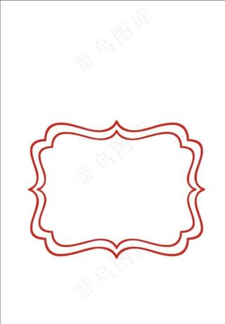 花玫瑰时尚边框花朵图片