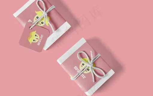 礼品包装样机图片