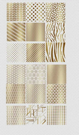 创意金色斜纹线条无缝高档填充背图片