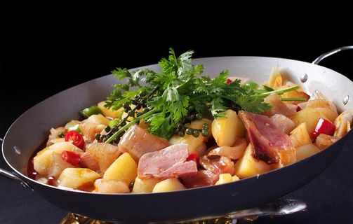 锅仔牛蹄筋图片