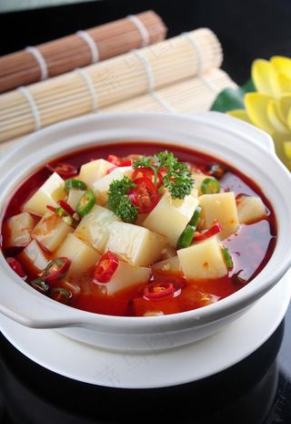 麻辣米豆腐图片