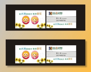 葵花药业名片图片
