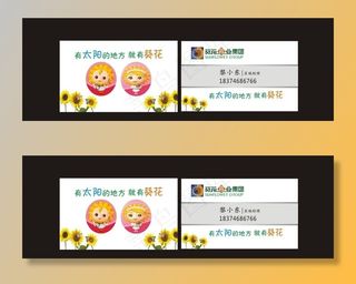 葵花药业名片图片