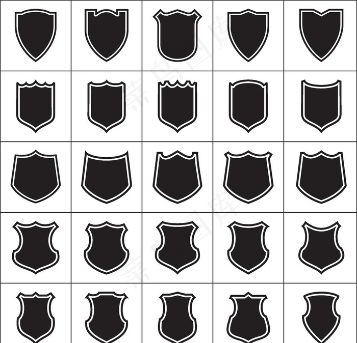 盾牌徽章图片