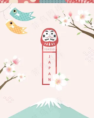 樱花背景日本图片