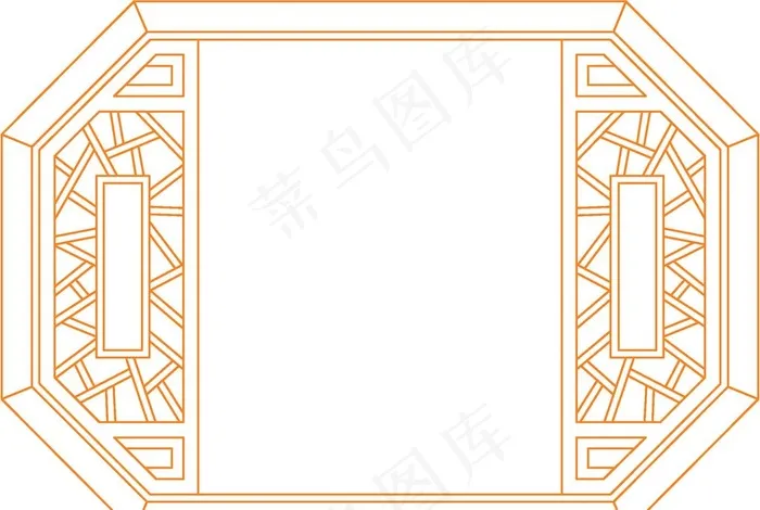 中式边框素材图片eps,ai矢量模版下载