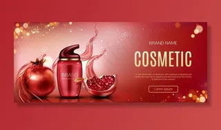 化妆品背景图片