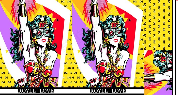 定位 数码印花 服装印花图片