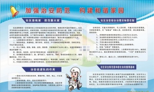 加强治安防范图片