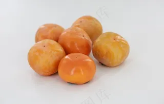 柿子 脆柿子 黄柿子 水果图片