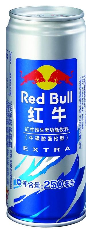 红牛新蓝罐普通图片