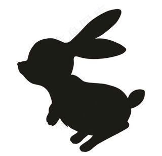 矢量兔子 月兔图片