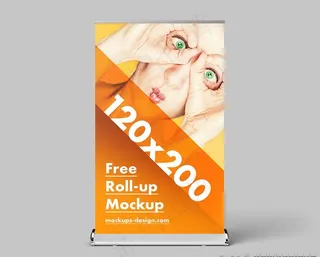 海报展架易拉宝样机图片