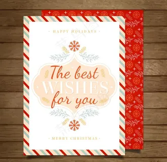 可爱的圣诞贺卡图片