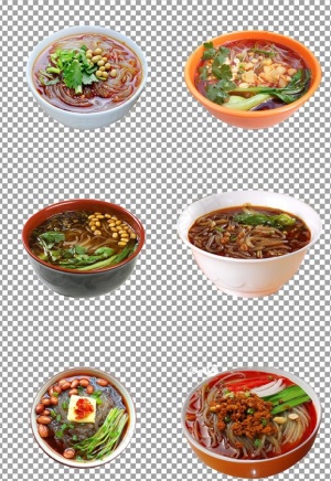美味的酸辣粉图片